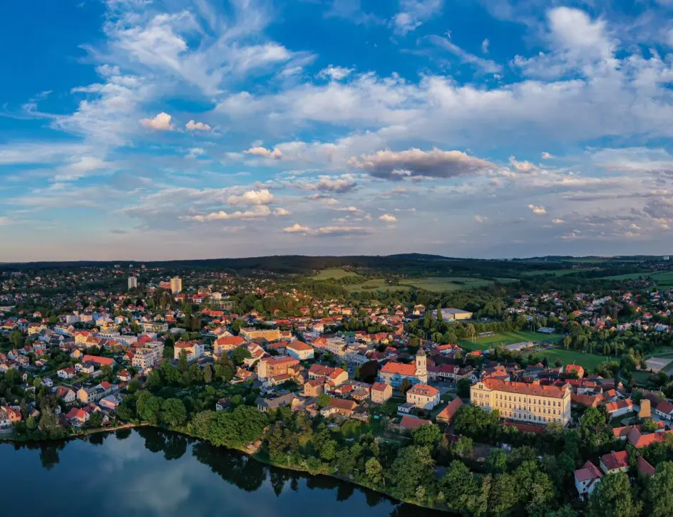 Město Říčany – panorama