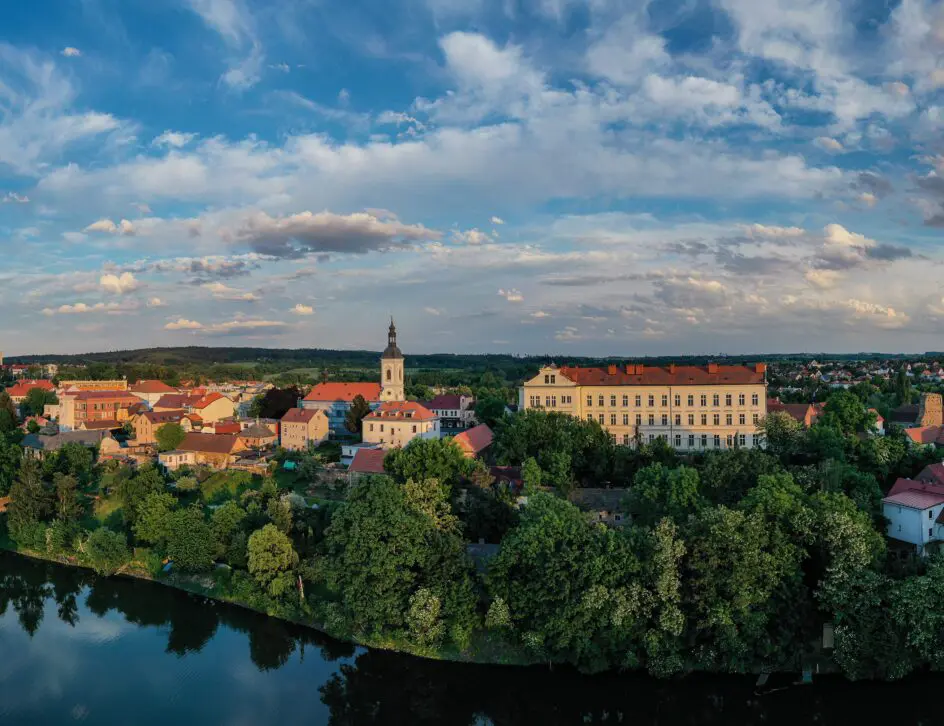 Město Říčany – panorama