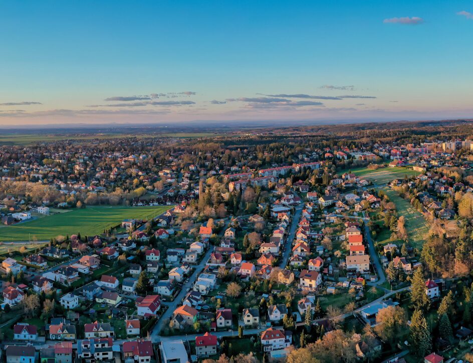 Město Říčany – panorama
