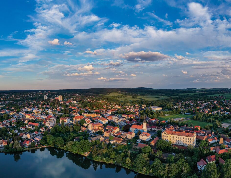 Město Říčany – panorama