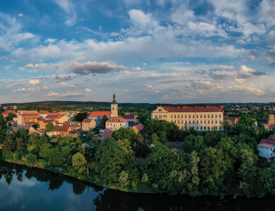 Město Říčany – panorama