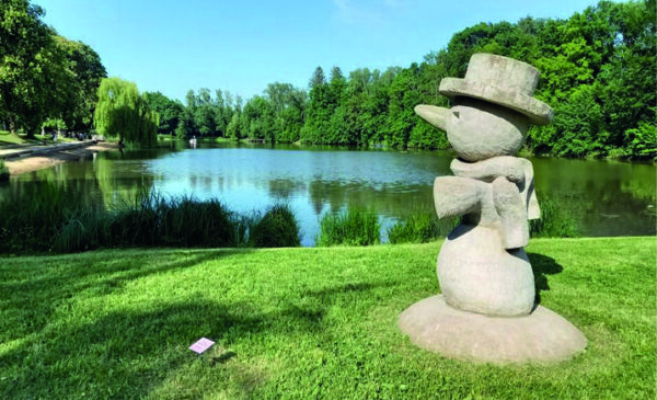 Město Říčany – socha