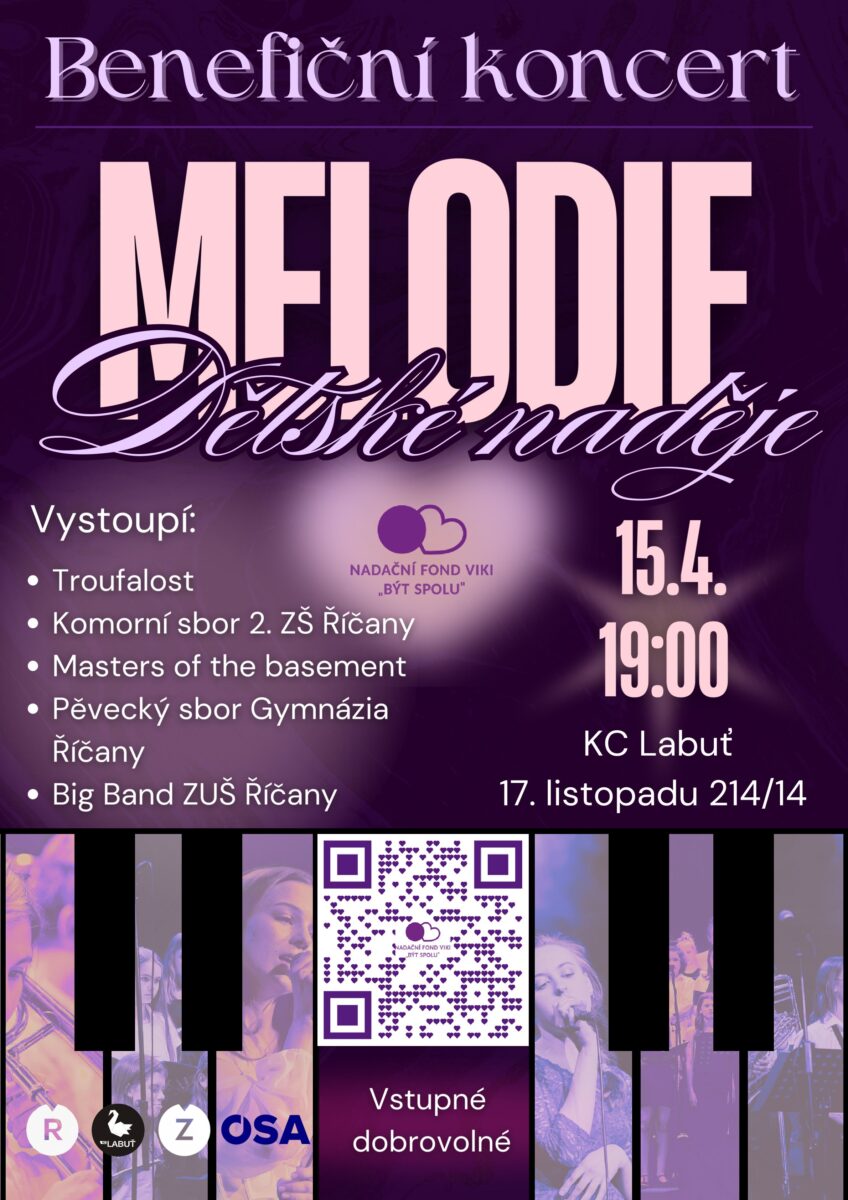 Benefiční koncert plakát2025