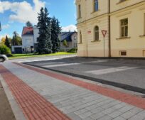 Dokončili jsme opravu frekventovaného chodníku v ulici Žižkova.