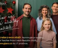 Znáte učitelky a učitele, kteří vás inspirují? Nominujte je na cenu Global Teacher Prize Czech!