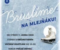 Zveme vás na bruslení na Mlýnském rybníce. Připraveno je občerstvení a osvětlení plochy. Zveme vás na bruslení na Mlýnském rybníce. Připraveno je občerstvení a osvětlení plochy.